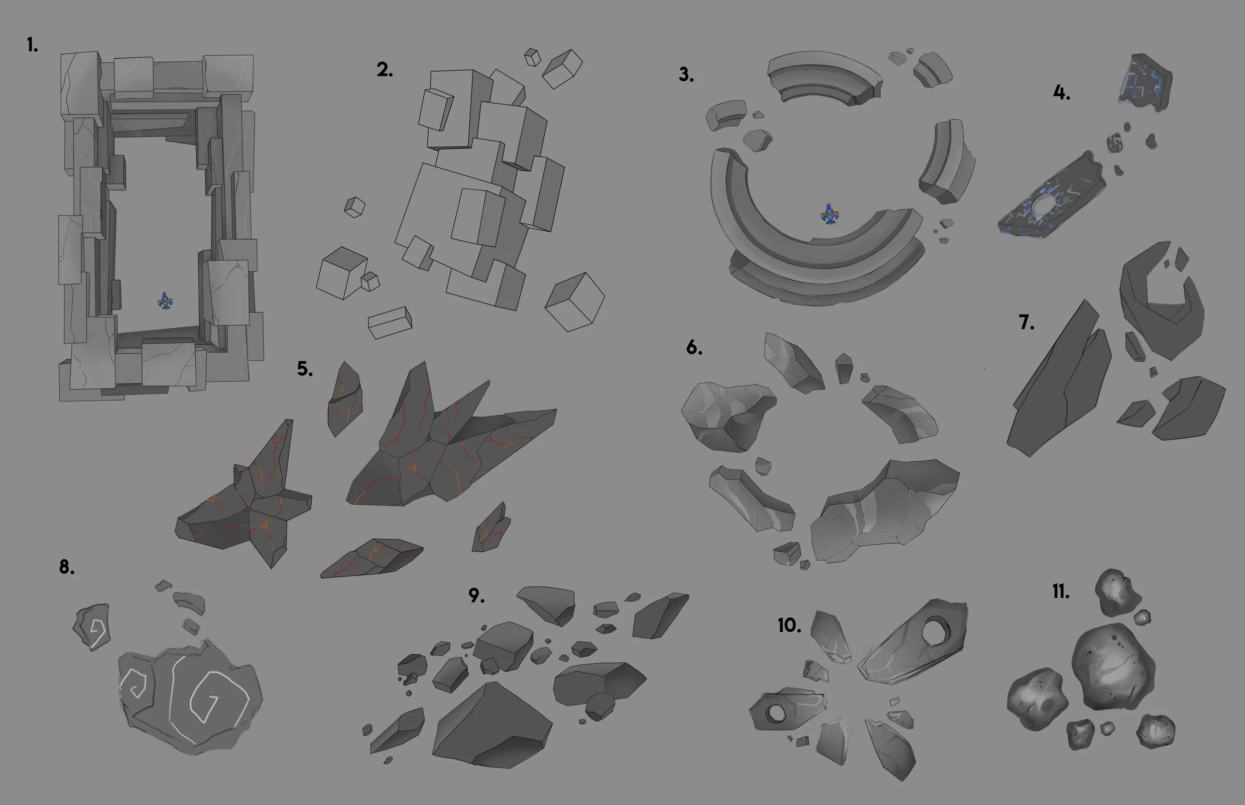 Rock Formation No. 1 Concept