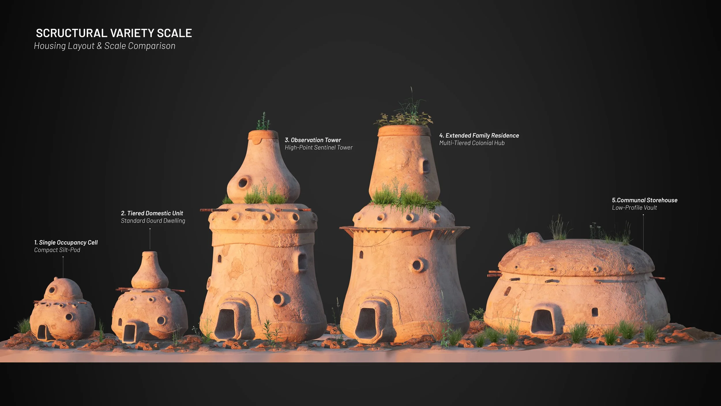 Structural Variety and Scale