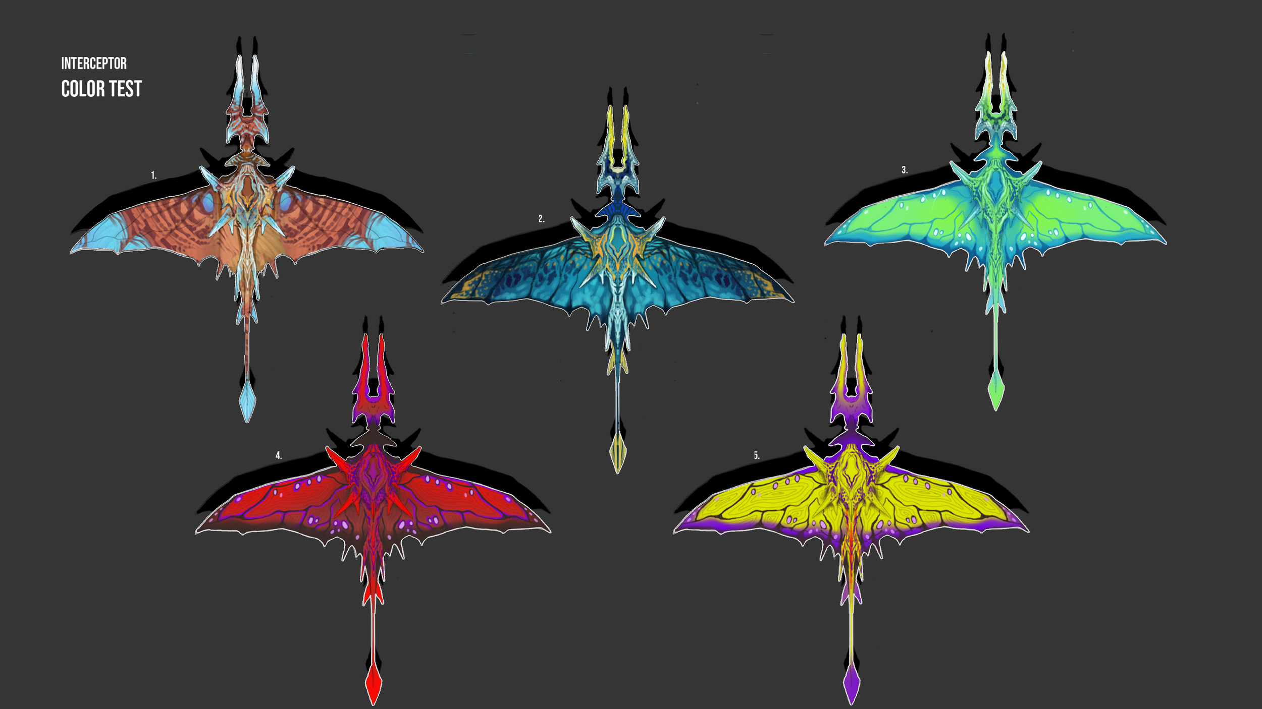 Interceptor Enemy Color Pass