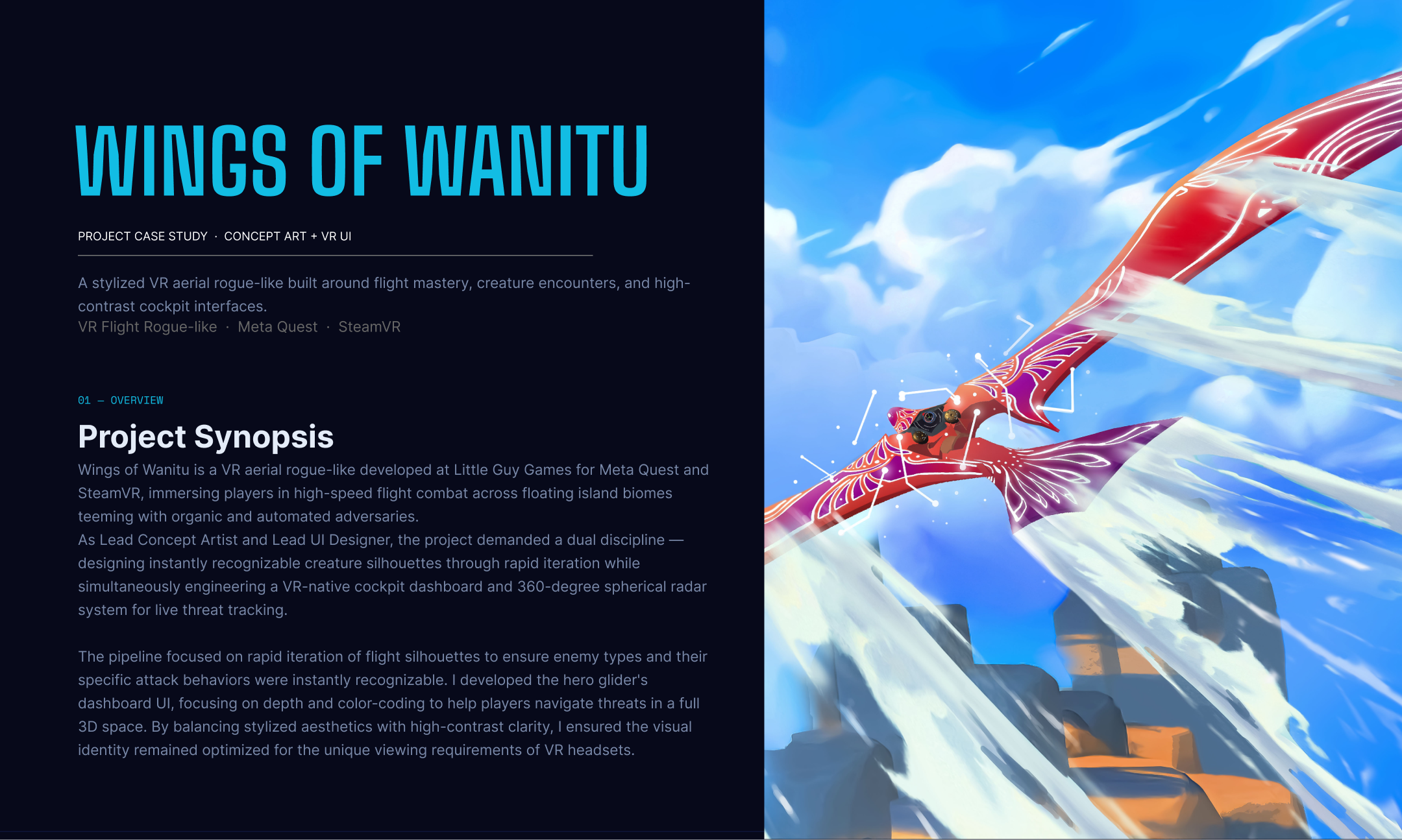 Wings of Wanitu — Project Overview