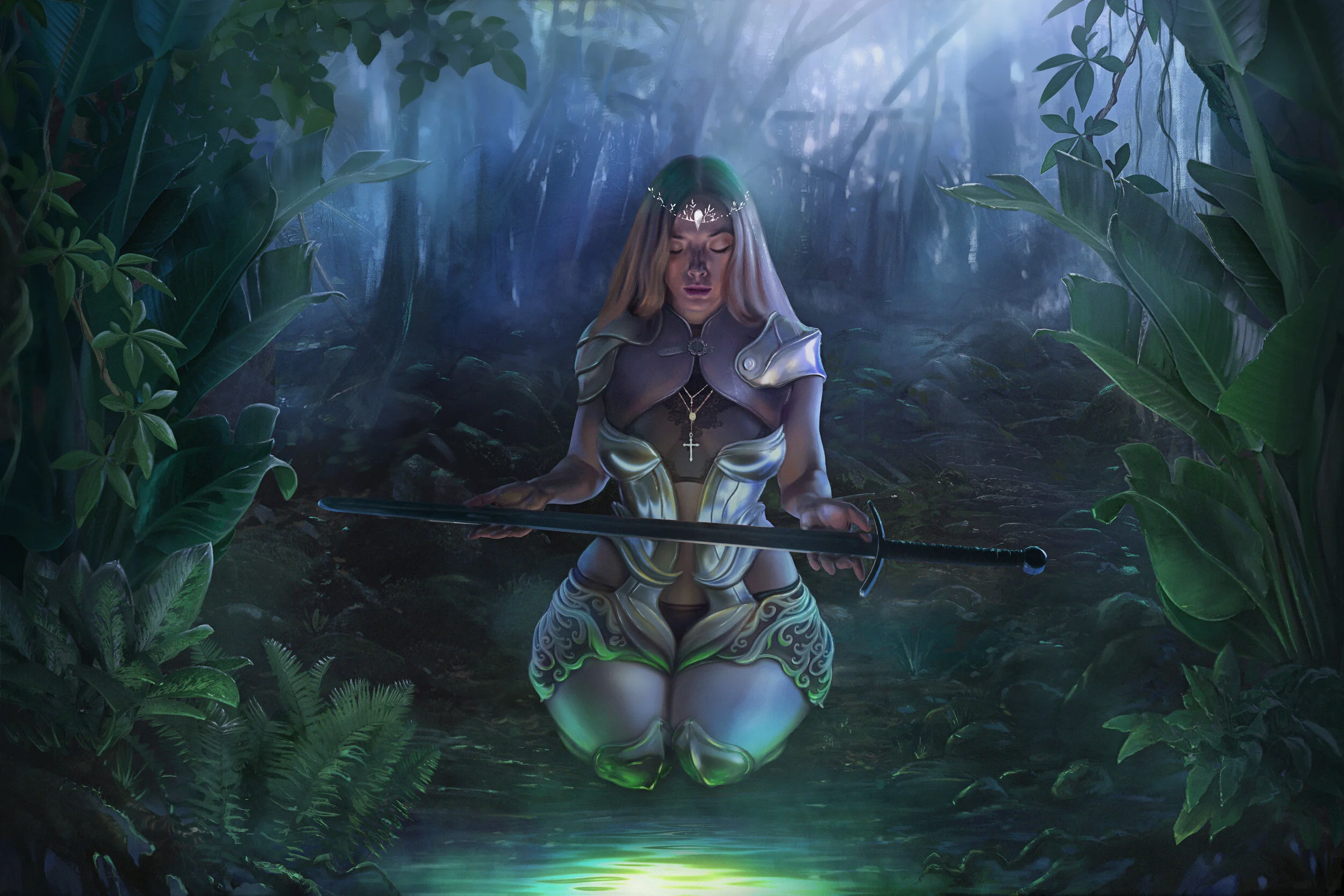 Painting Girl Fantasy