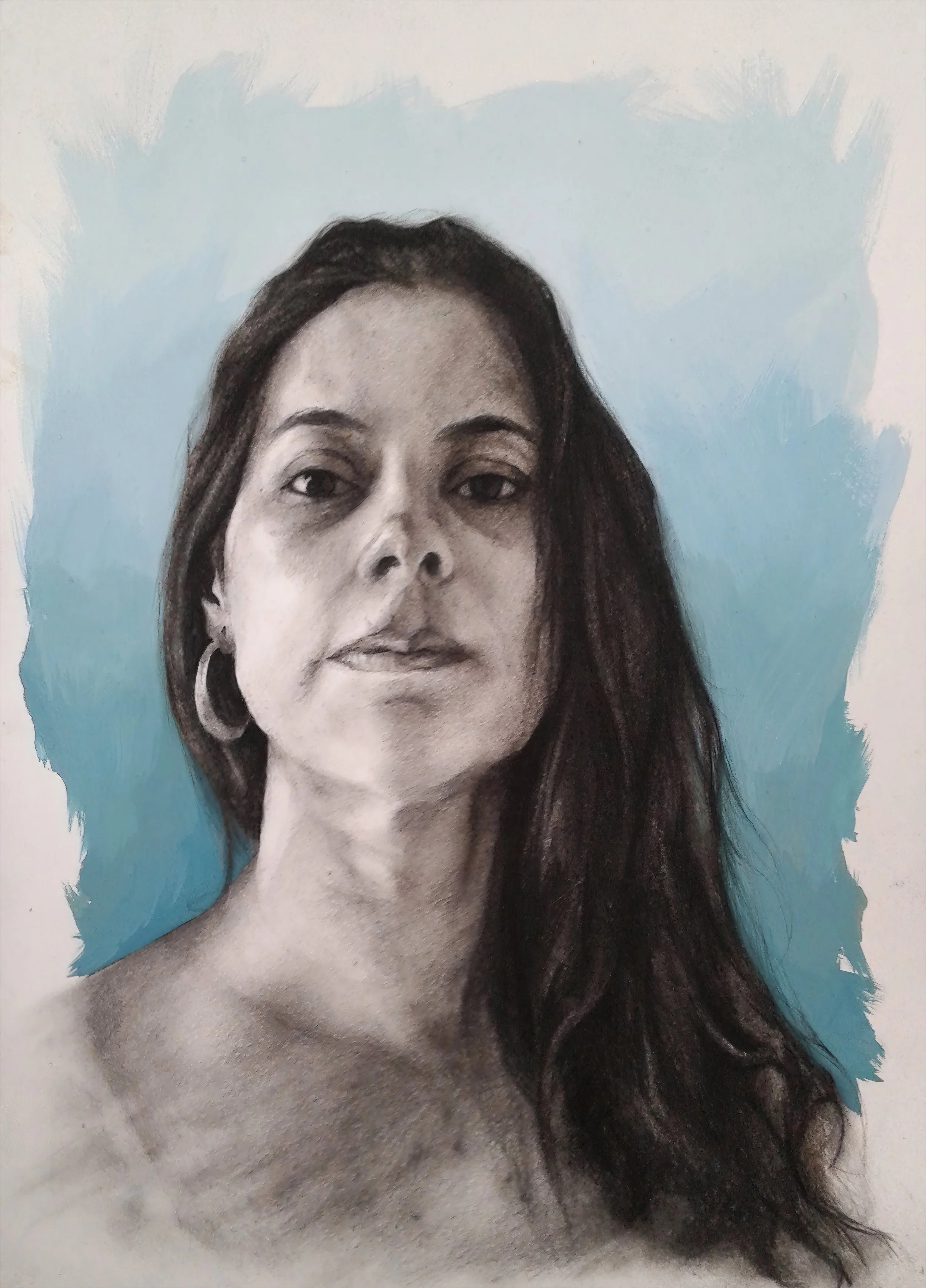 Blue Portrait